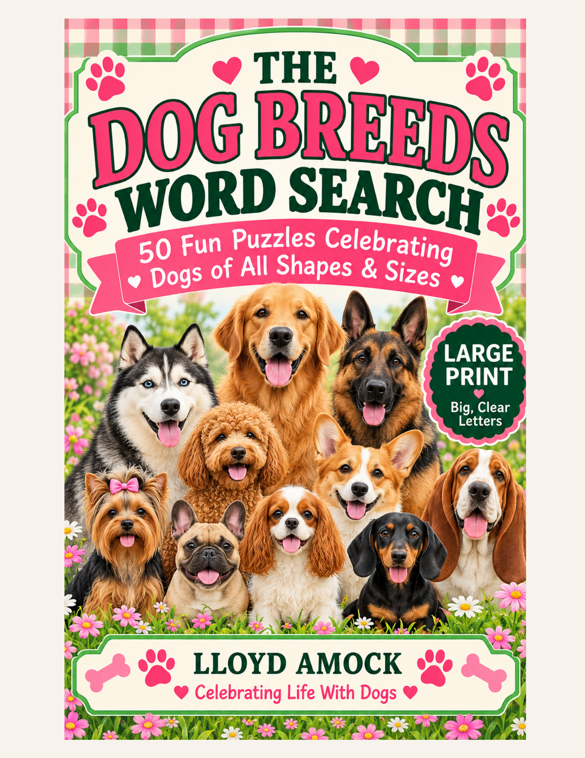 The Dog Breeds Word Search