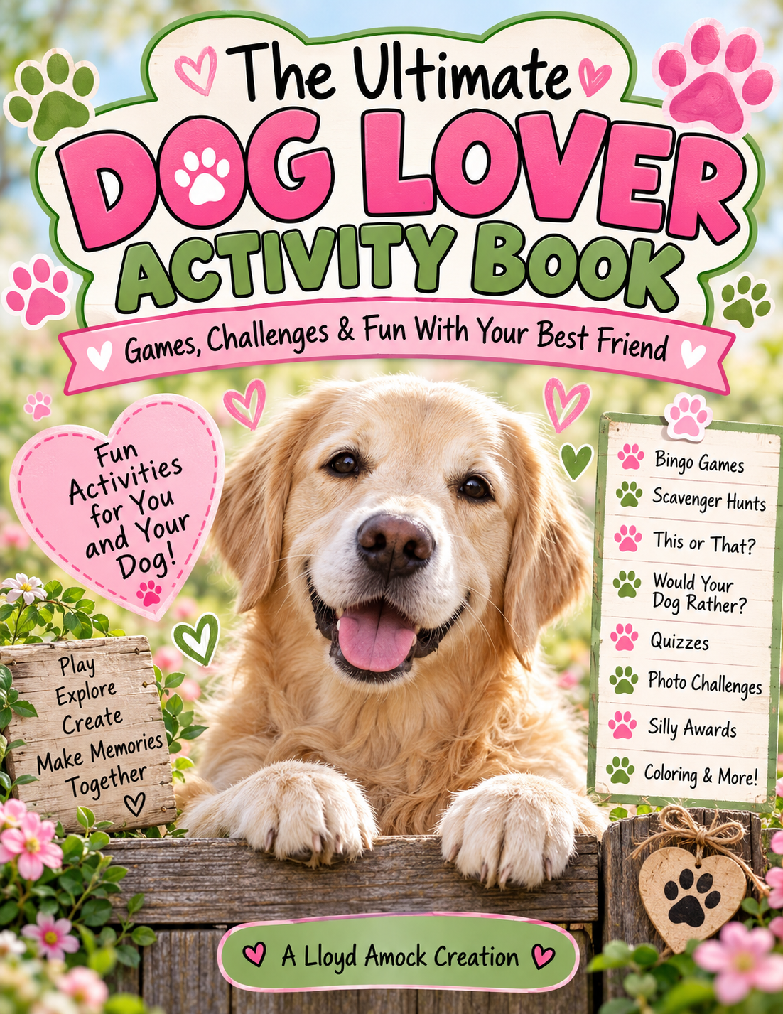 The Ultimate Dog Lover Activity Book | Printable Dog Activities