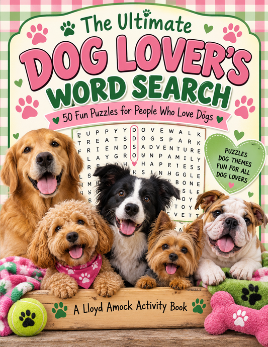 The Ultimate Dog Lover’s Word Search